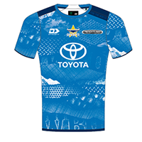 North Queensland 2026 Blue Training Tee (