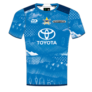 North Queensland 2026 Blue Training Tee