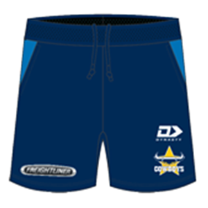 North Queensland 2026 Navy Training Shorts  