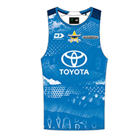 North Queensland 2026 Blue Training Vest (Junior)