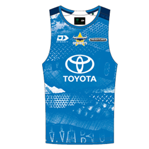 North Queensland 2026 Blue Training Vest (Juni
