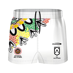 Indigenous All Stars Playing Shorts    