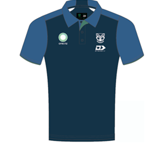 New Zealand Warriors 2026 Media Polo