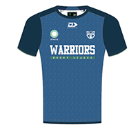 New Zealand Warriors 2026 Blue Training Tee (