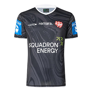 St George Illawarra Dragons 2025 Black Training Tee    