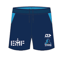 Gold Coast Titans 2026 Navy Training Shorts (